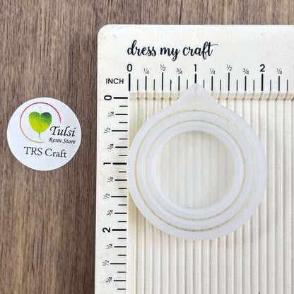 Foldable Measuring Silicon Cup - #colour_ - Tulsi Resin Store