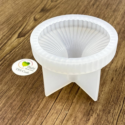 Jar Mould with Lid (B) Tulsi Resin Store