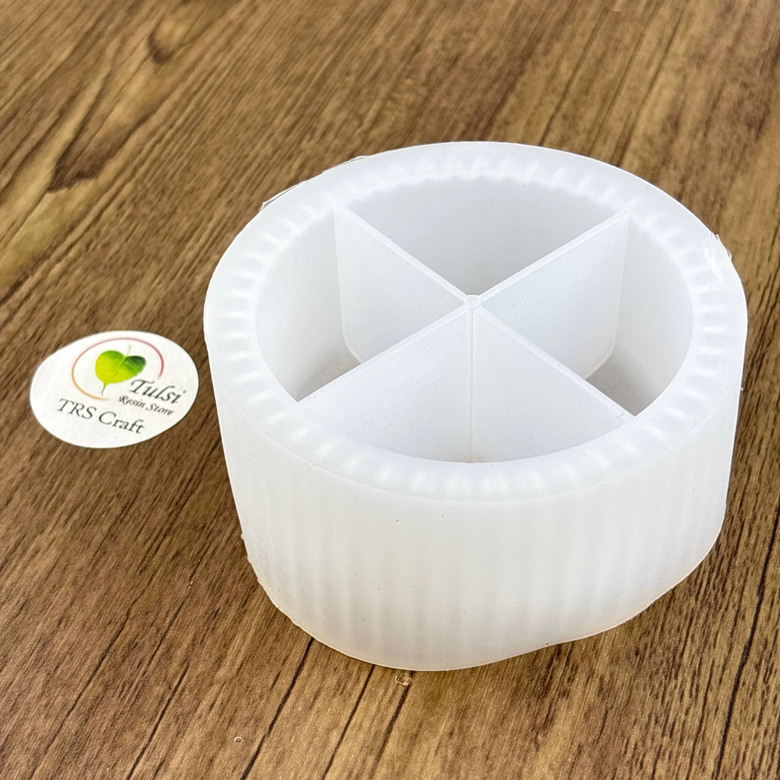 Jar Mould with Lid (B) Tulsi Resin Store