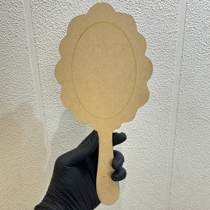 MDF Hand Mirror Base (B)