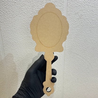 MDF Hand Mirror Base (A)
