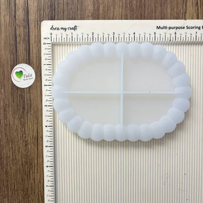 Bubble Edge Oval Trinket Mould