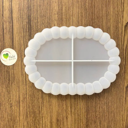 Bubble Edge Oval Trinket Mould