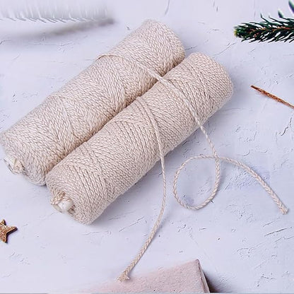 Candle Wicks (C) - Braided 60 Strands Tulsi Resin Store