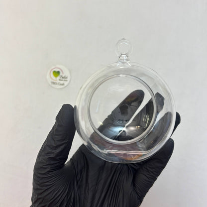 T-Light / Ring Holder Hanging Glass Globes