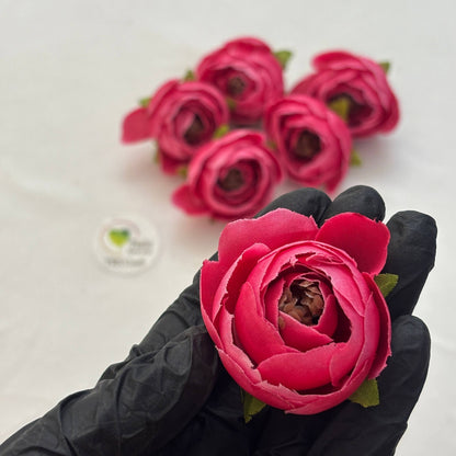 Peony Artificial Flower (5 Pcs) - Pink - Tulsi Resin Store