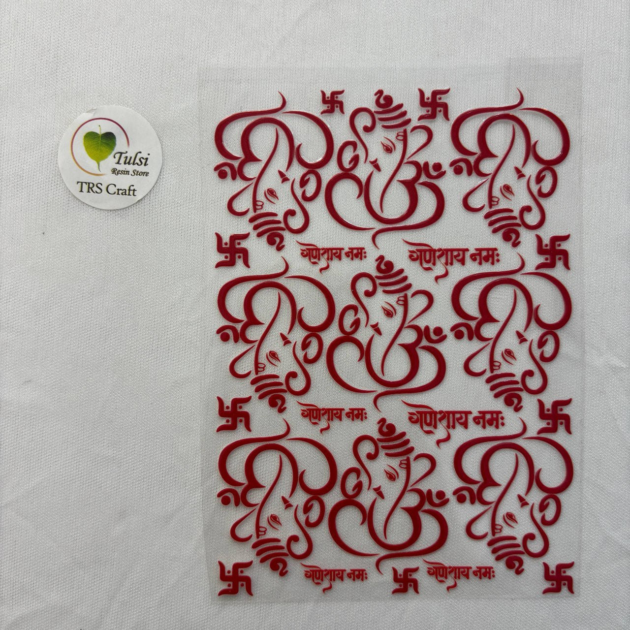 A6 UV DTF Sticker - God Idols Ganesha (C3)