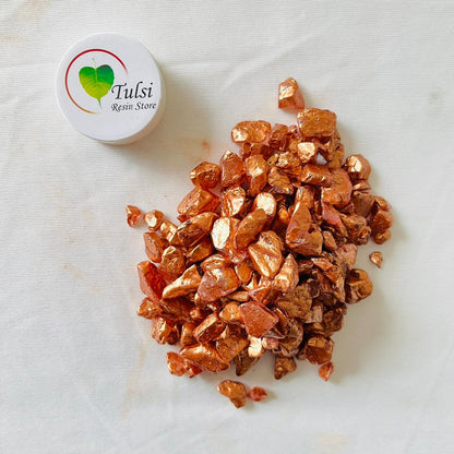 Copper Dyed Crystal tulsiresin