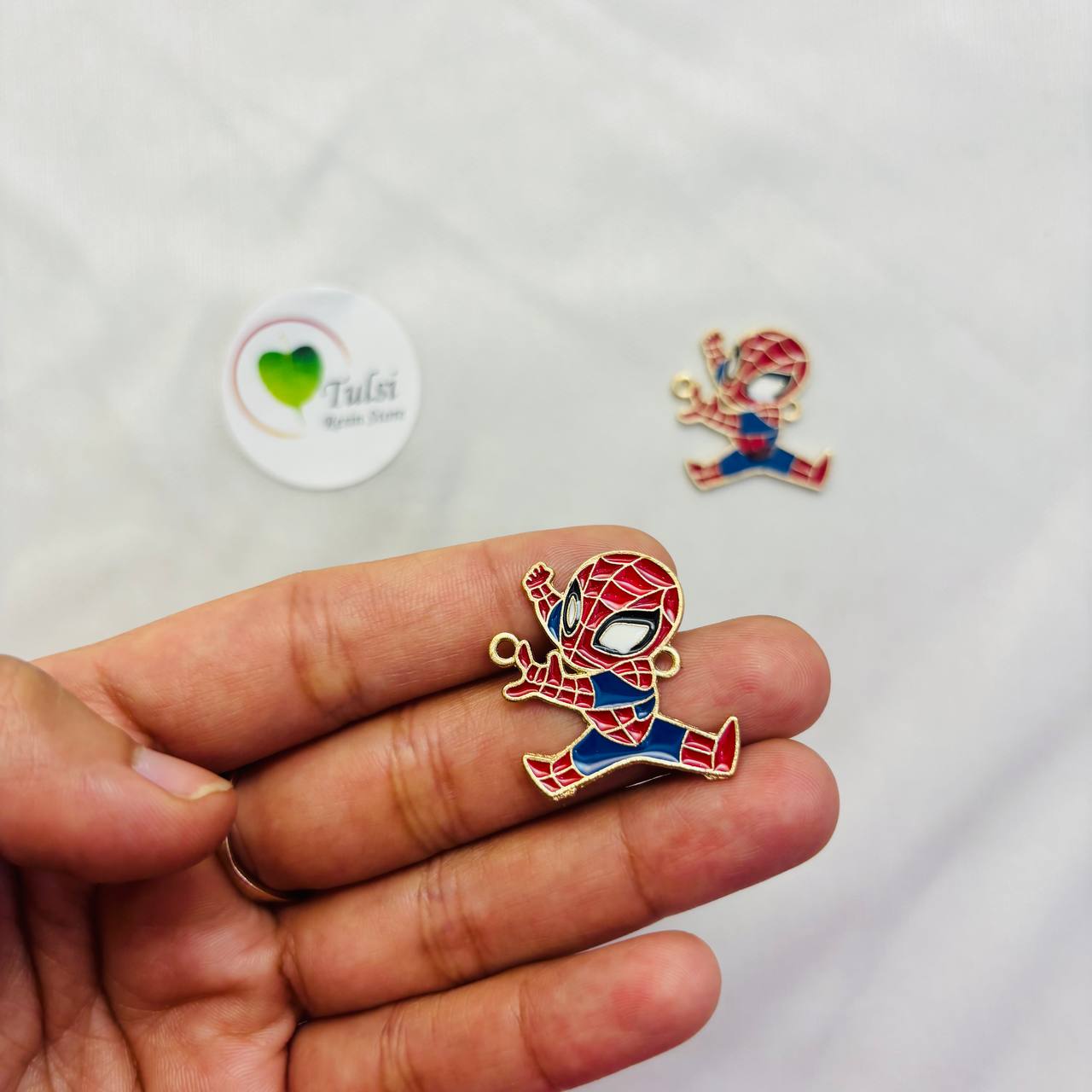 Kids Rakhi Charm (G) Tulsi Resin Store