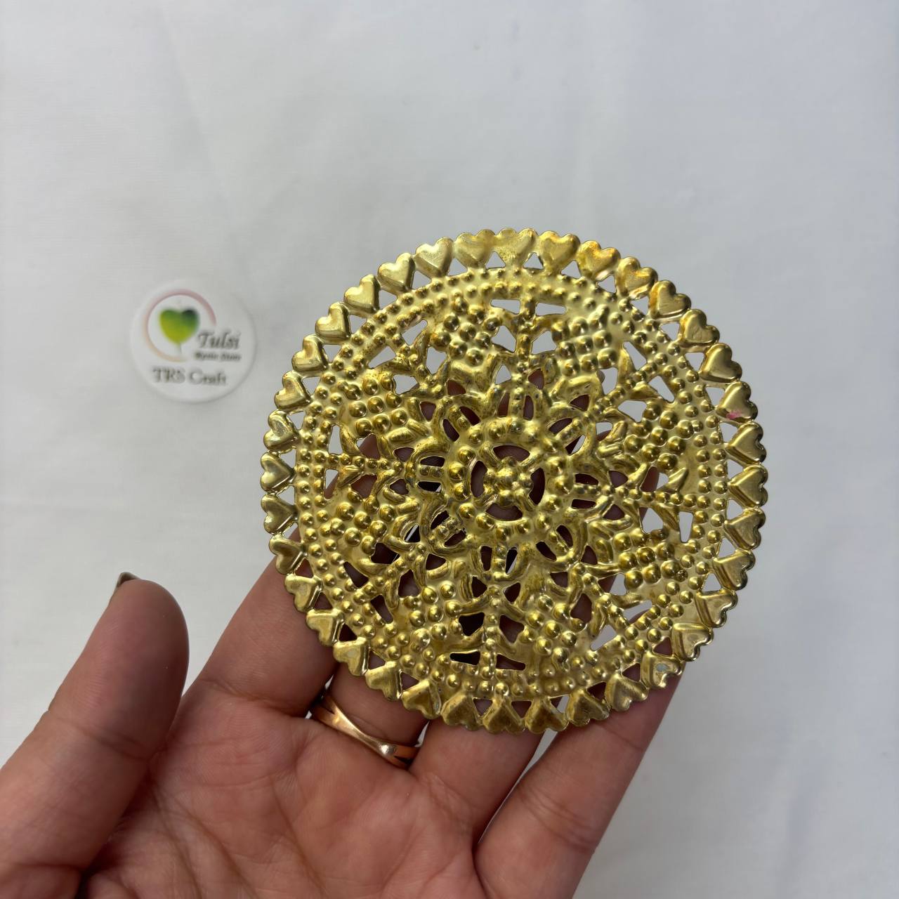 Metal Cutout D (2 pc) Tulsi Resin Store