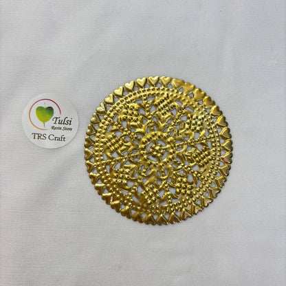Metal Cutout D (2 pc) Tulsi Resin Store