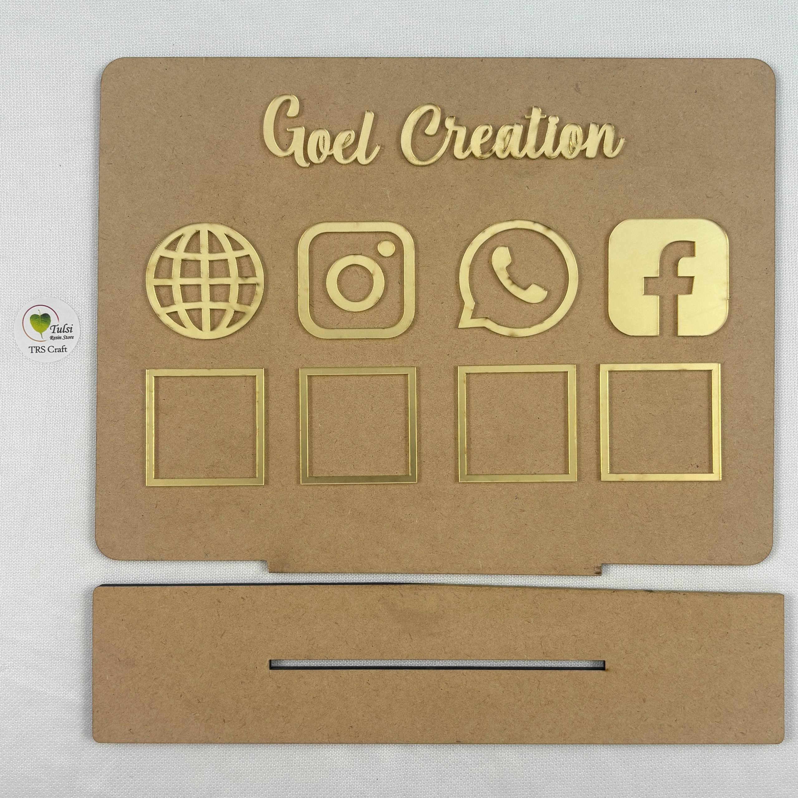 Custom Scanner Frame with Cutouts Set