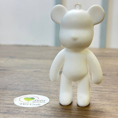 Fluid Art Bear (C) - Teddy Keychain