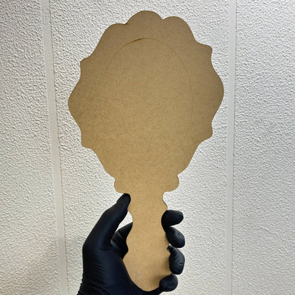 MDF Hand Mirror Base (C)