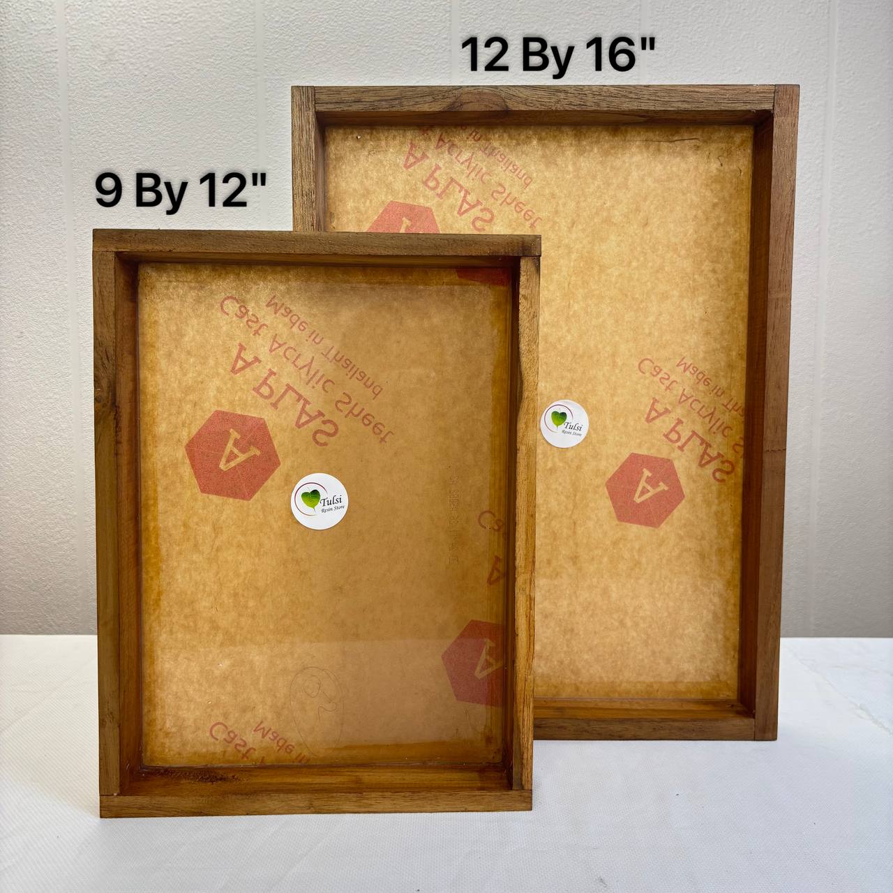 Teakwood Floating Frame (J)