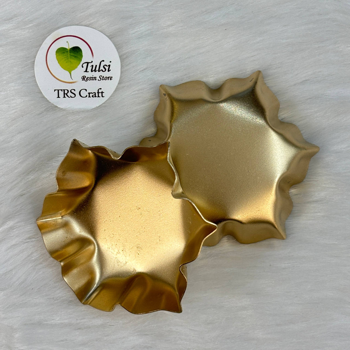 Metal Urli Bowl (A021) - Lotus 2.5"