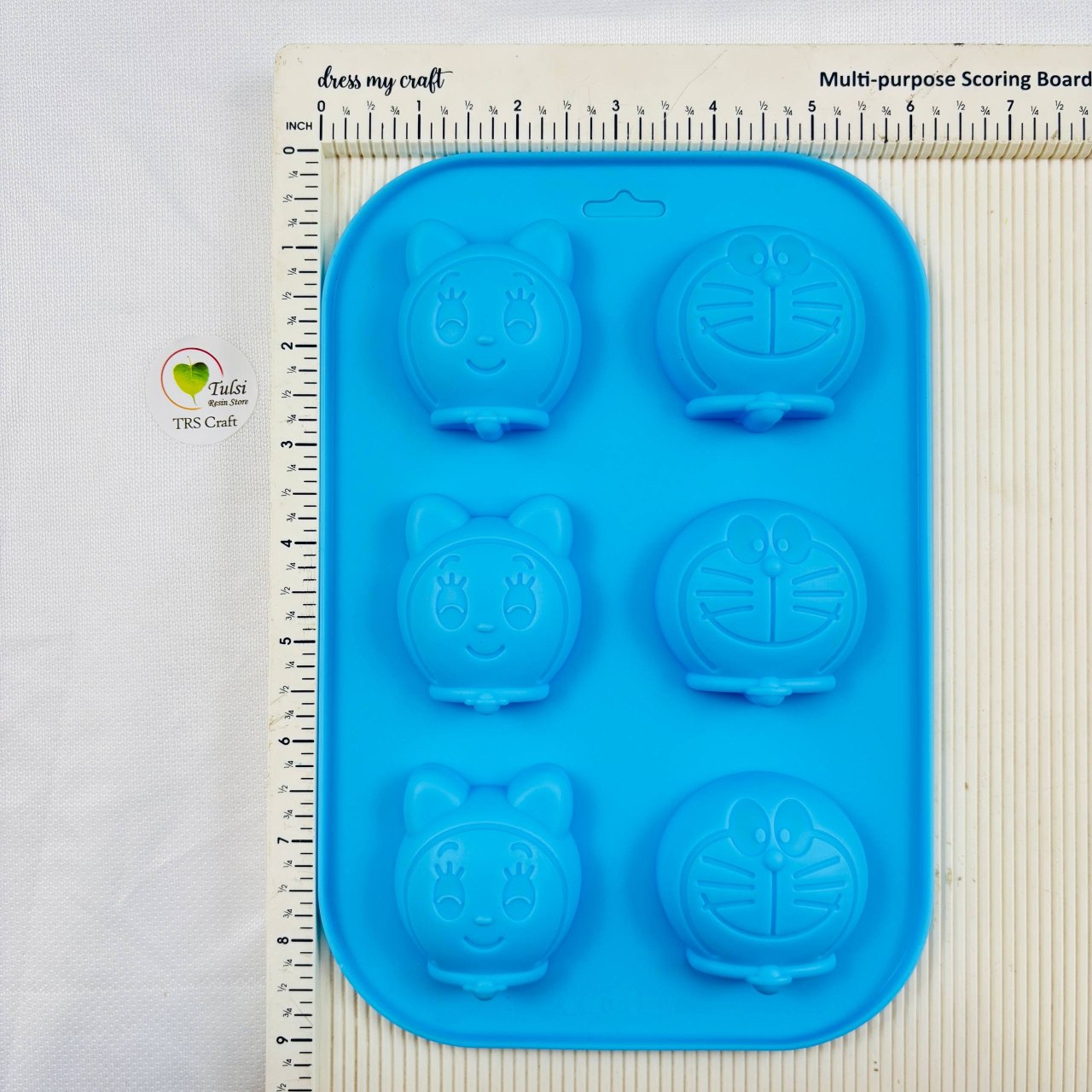 Cartoon Mould (B) - Doraemon & Dorami - #colour_ - Tulsi Resin Store