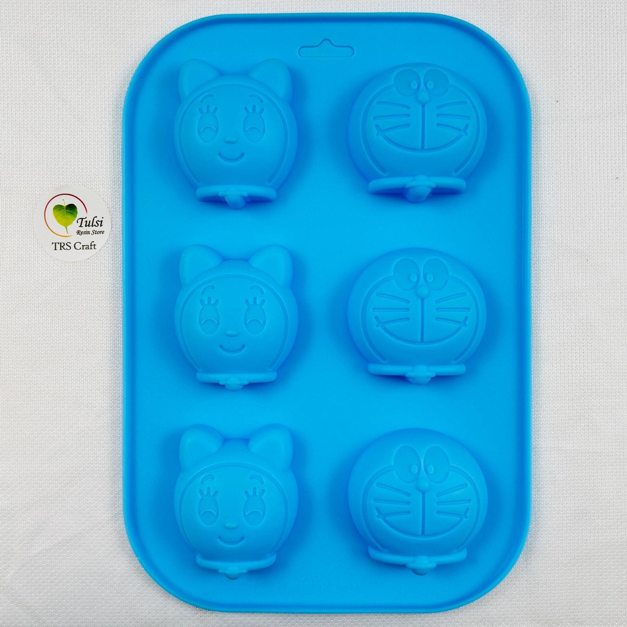 Cartoon Mould (B) - Doraemon & Dorami - - Tulsi Resin Store