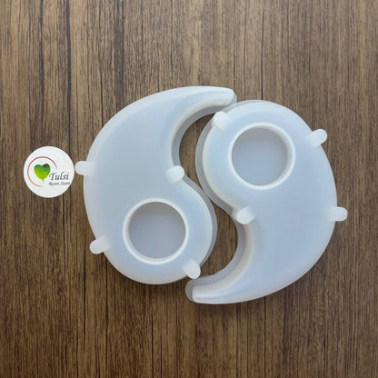 Yin Yang T-light Holder Mould