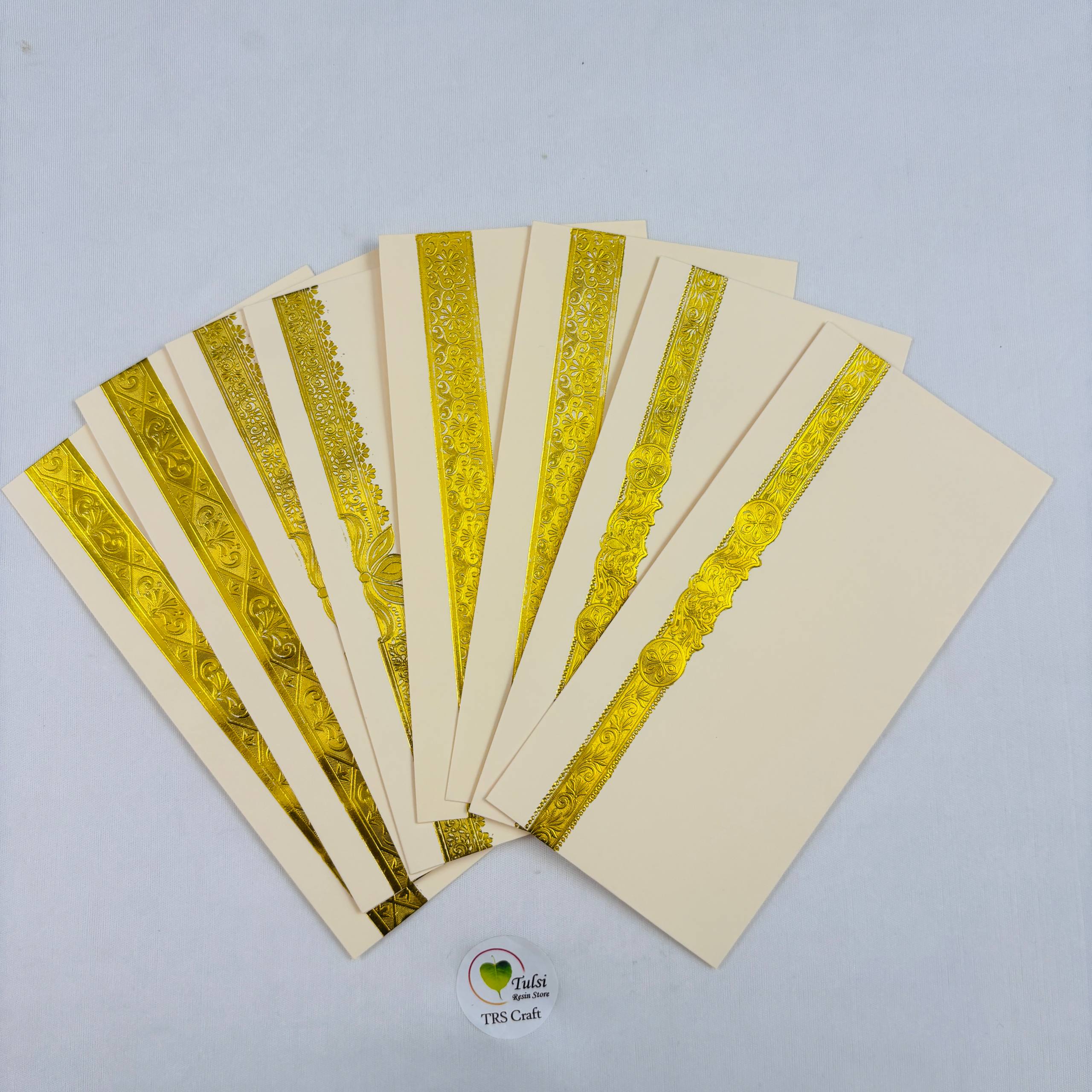 Money Envelope - Cream - #colour_ - Tulsi Resin Store