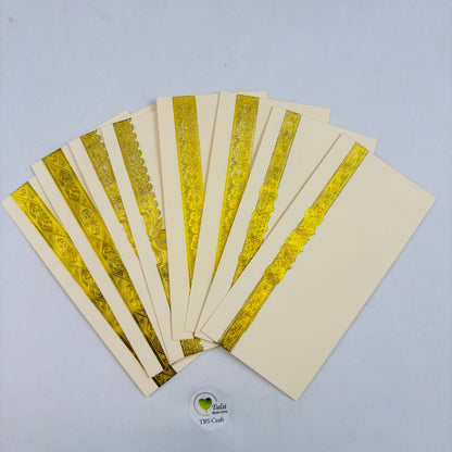 Money Envelope - Cream - #colour_ - Tulsi Resin Store