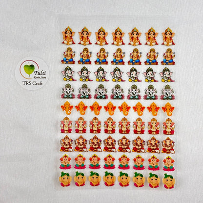 A6 UV DTF Sticker - Mix Rakhi (R) Tulsi Resin Store