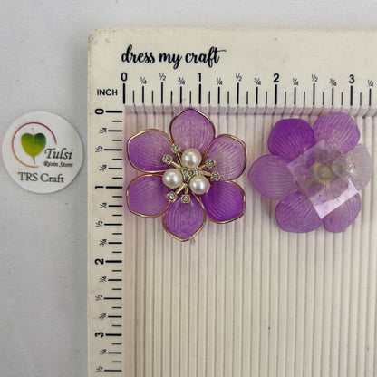 Colourful Plastic Flower (M)