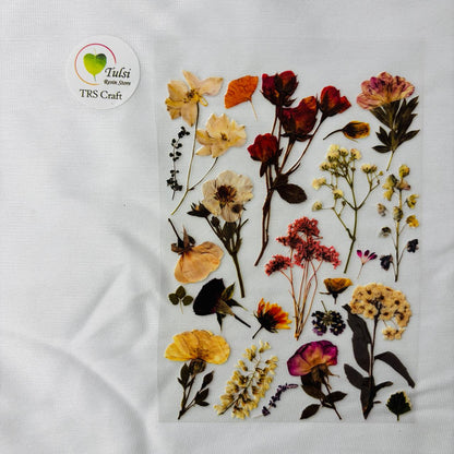 A6 UV DTF Sticker - Floral (B) Tulsi Resin Store