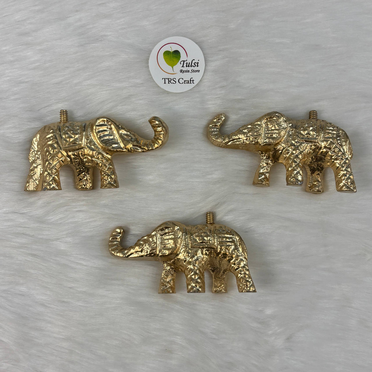 Metal Urli Bowl (A025) - Elephant Stand
