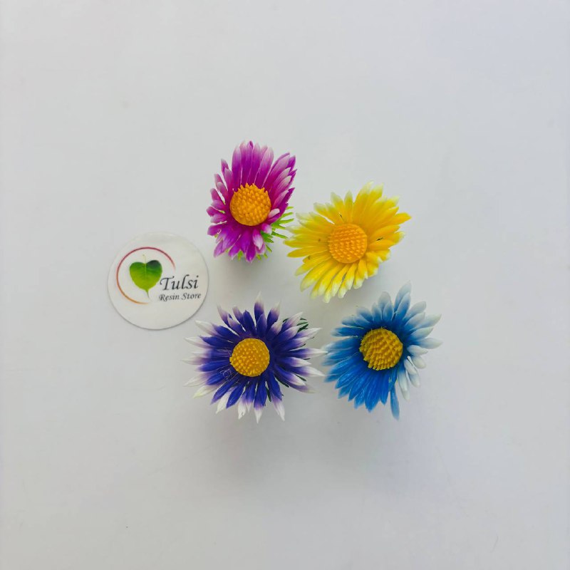 3D Flower Pot Miniature Tulsi Resin Store