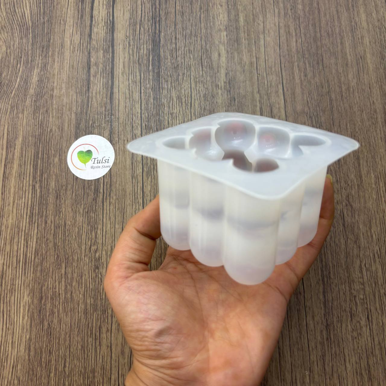 Bubble Candle Mould - Big tulsiresin