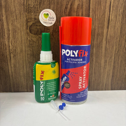 Polyfix Rapid HV glue with Spray Activator