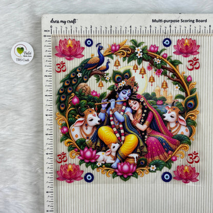 Round UV DTF Sticker (05)