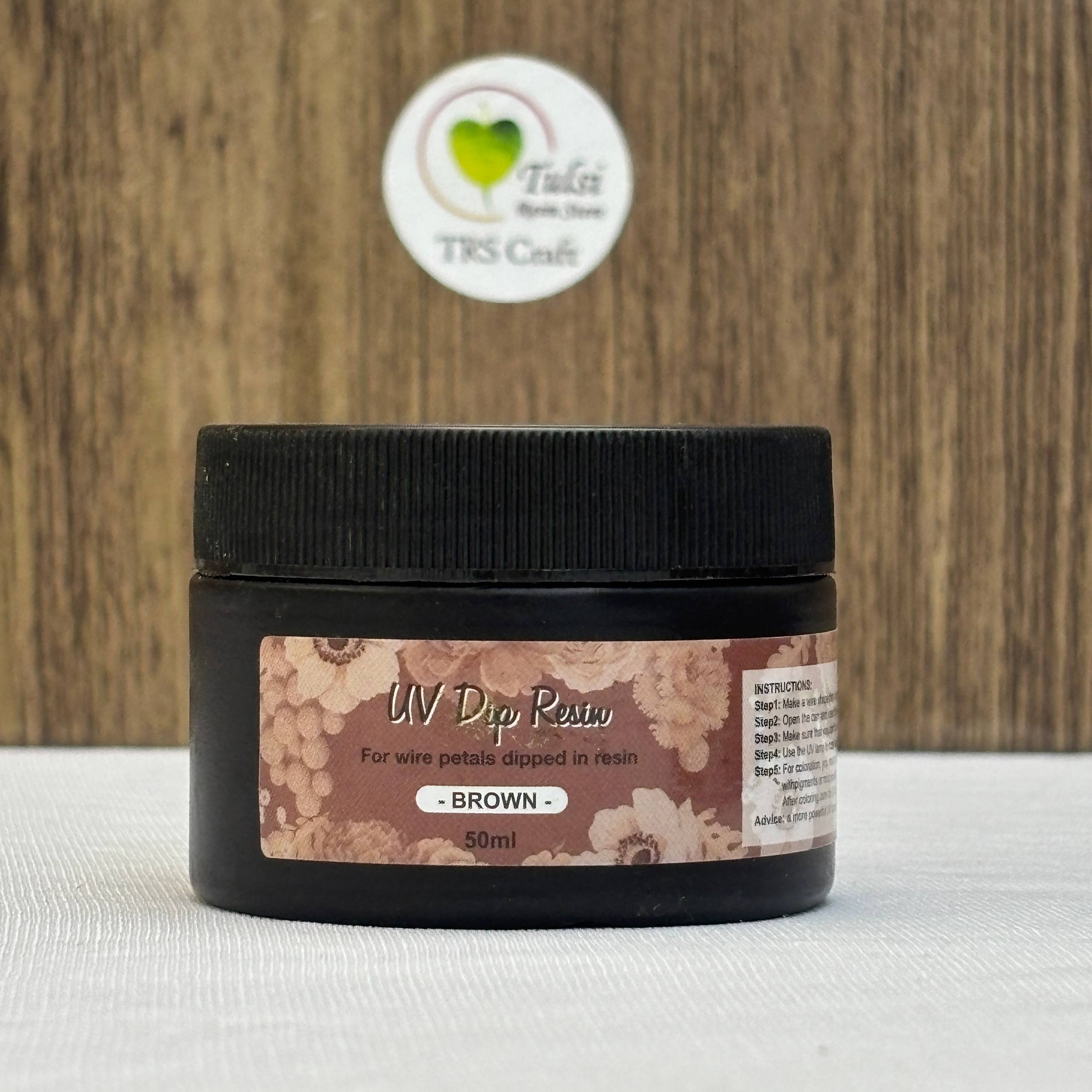 Uv Dip Resin - Colourful Brown Tulsi Resin Store