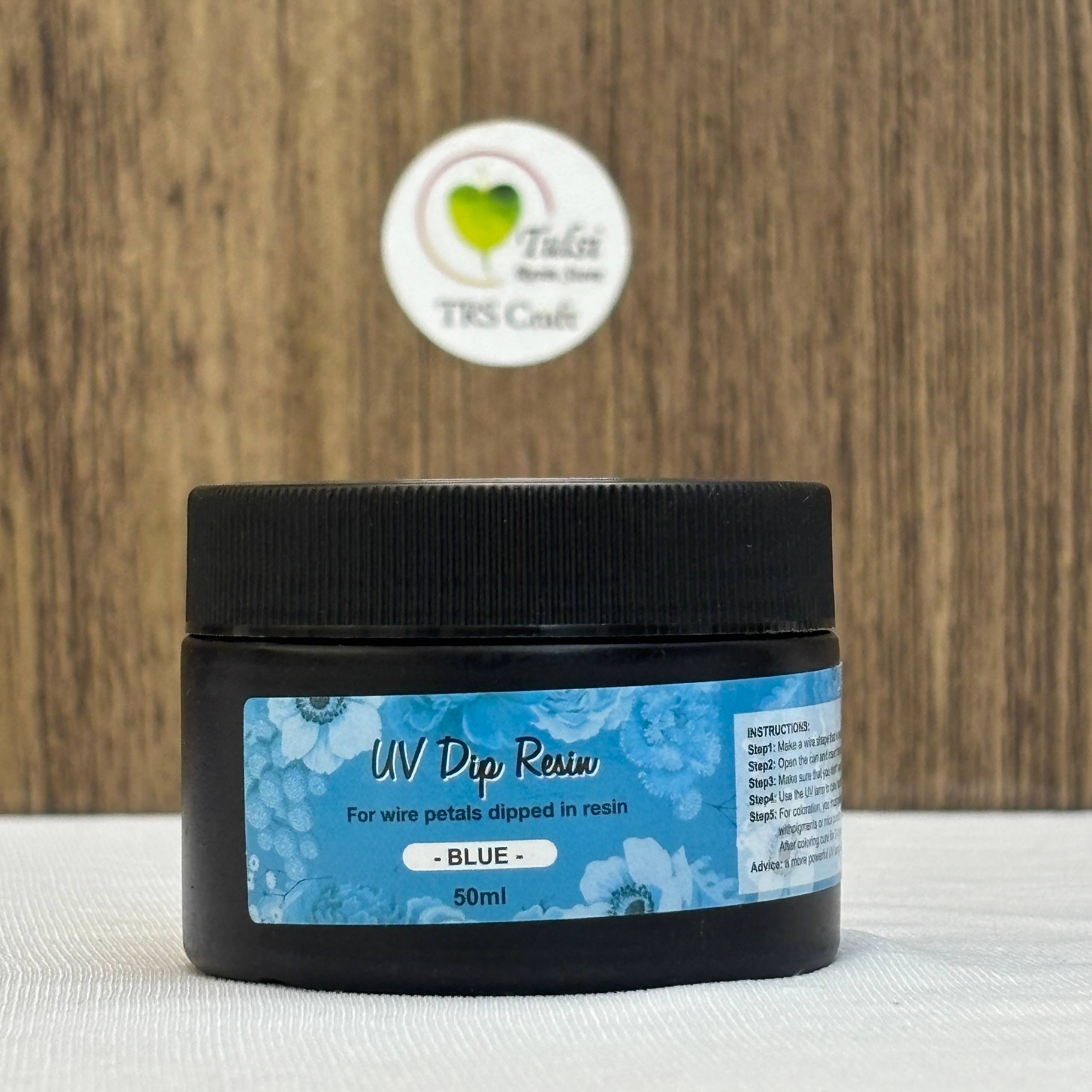 Uv Dip Resin - Colourful Blue Tulsi Resin Store