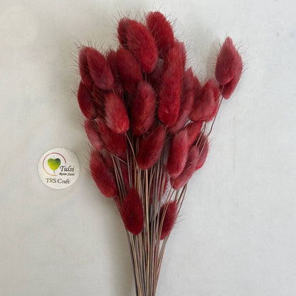 Bunny Tail (5 Pcs) Red Tulsi Resin Store