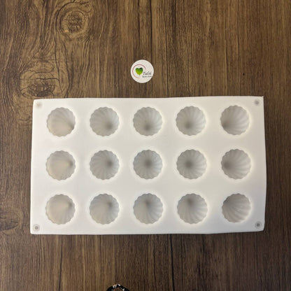 Modak Candle Mould - 15 Cavity Tulsi Resin Store