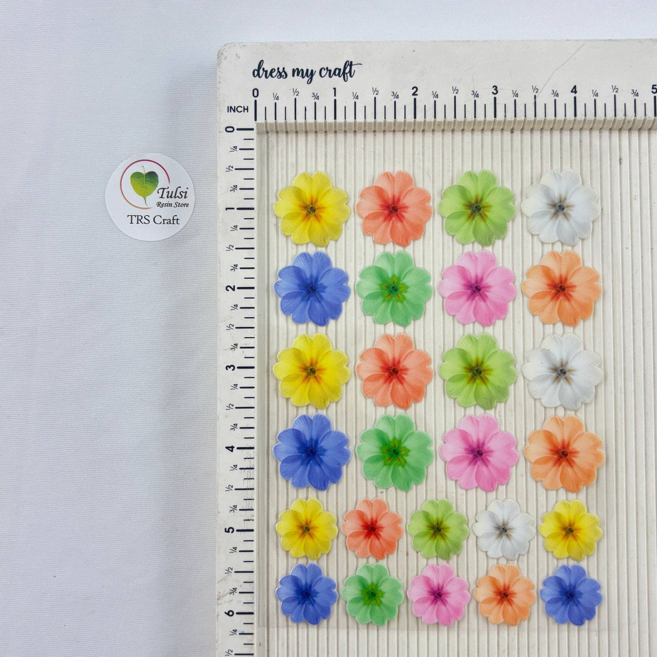 A6 UV DTF Sticker - Floral (D) Tulsi Resin Store