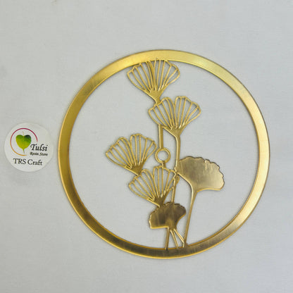 5" Gold Acrylic Ring Design (B) Tulsi Resin Store