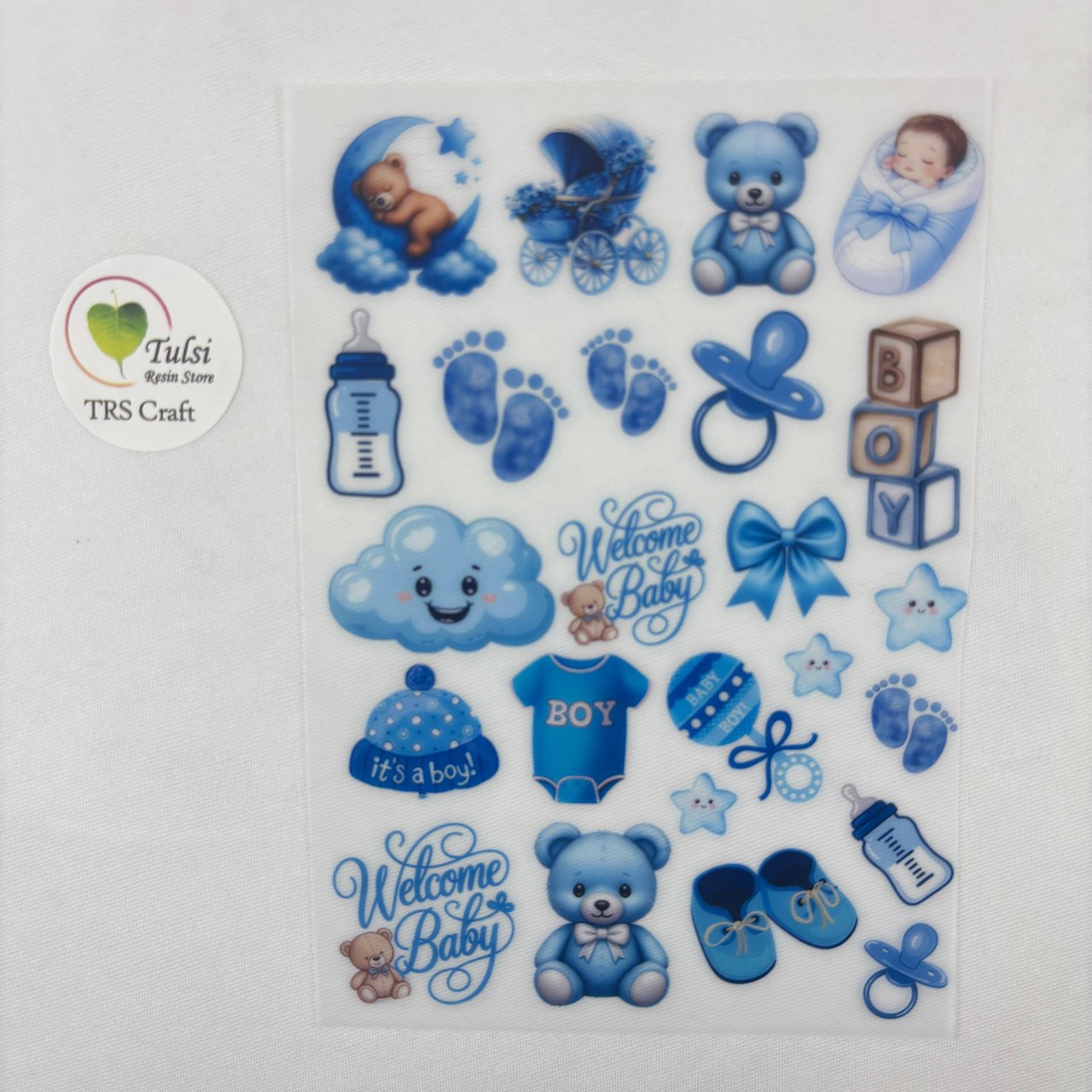 A6 Insert Sheet - Baby Theme (A)