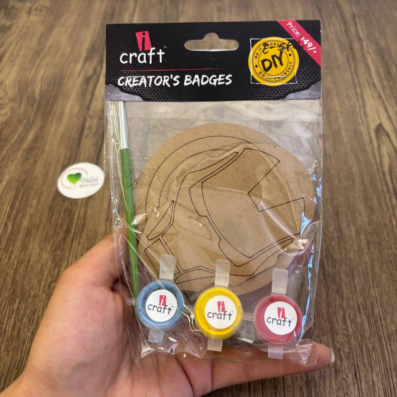 DIY Painting Badge Kit (B)