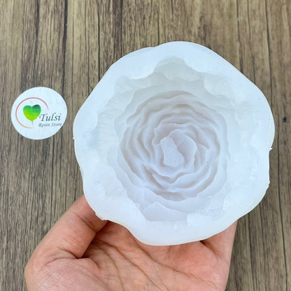 Peony Flower Candle Mould (E) - 8 Cm