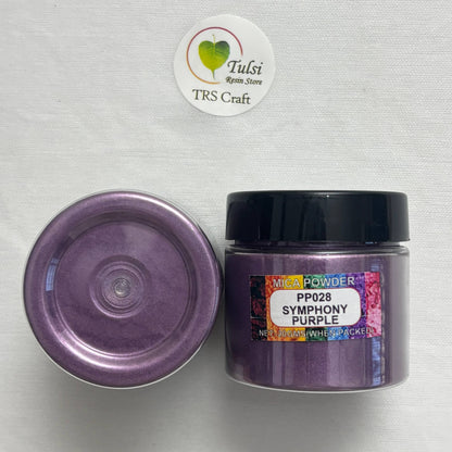 Symphony Purple Pearl Powder Pigment Tulsi Resin Store