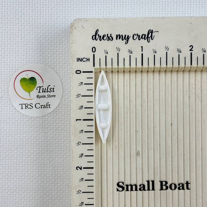 3D Miniature (A17) Small Boat Tulsi Resin Store
