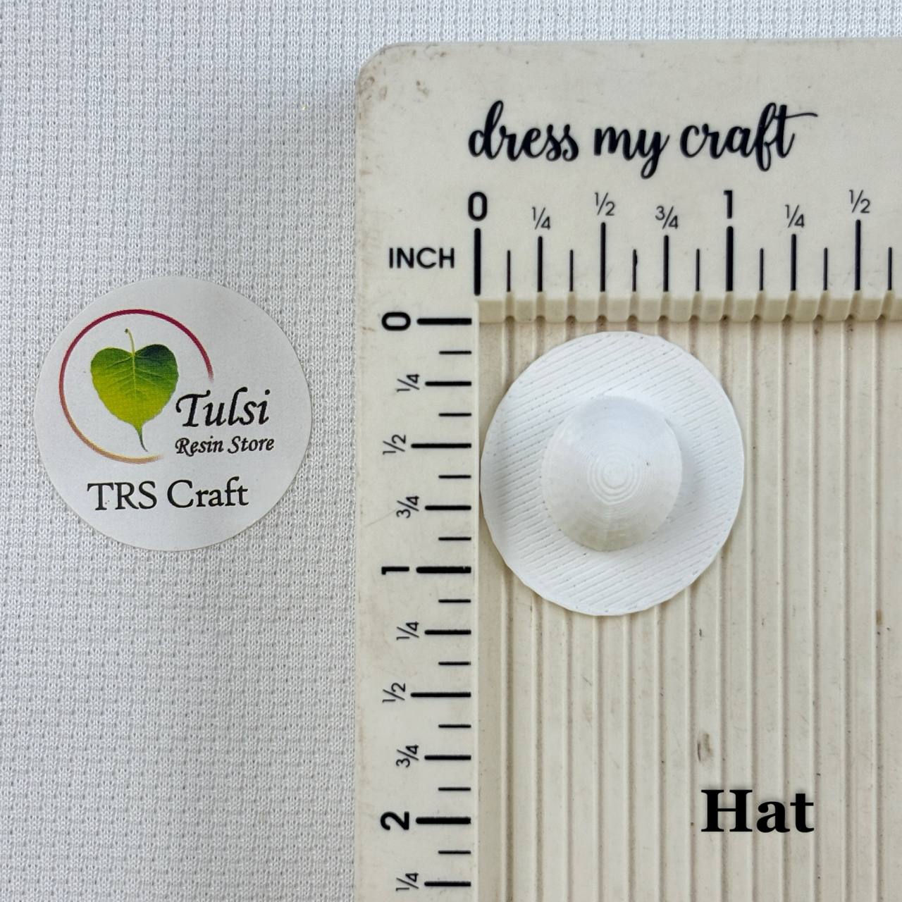 3D Miniature (A17) Hat Tulsi Resin Store