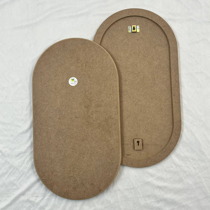 MDF Rounded Edge Nameplate/Frame Base