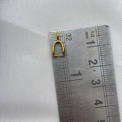 Pendent Pinch Clasp (A) (5pcs) - Gold - Tulsi Resin Store