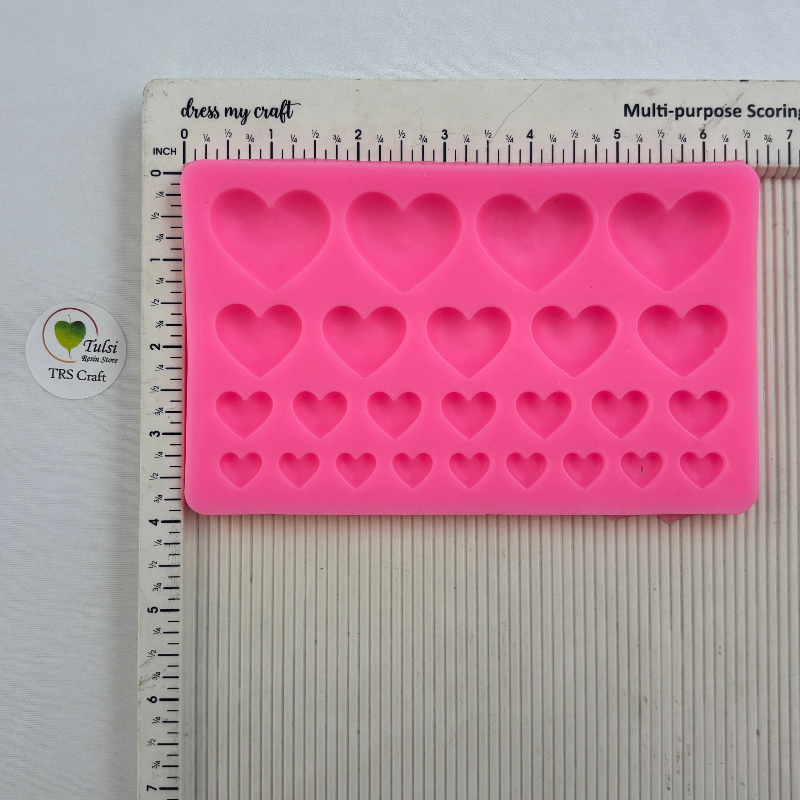 Multi cavity Heart Mould (A)