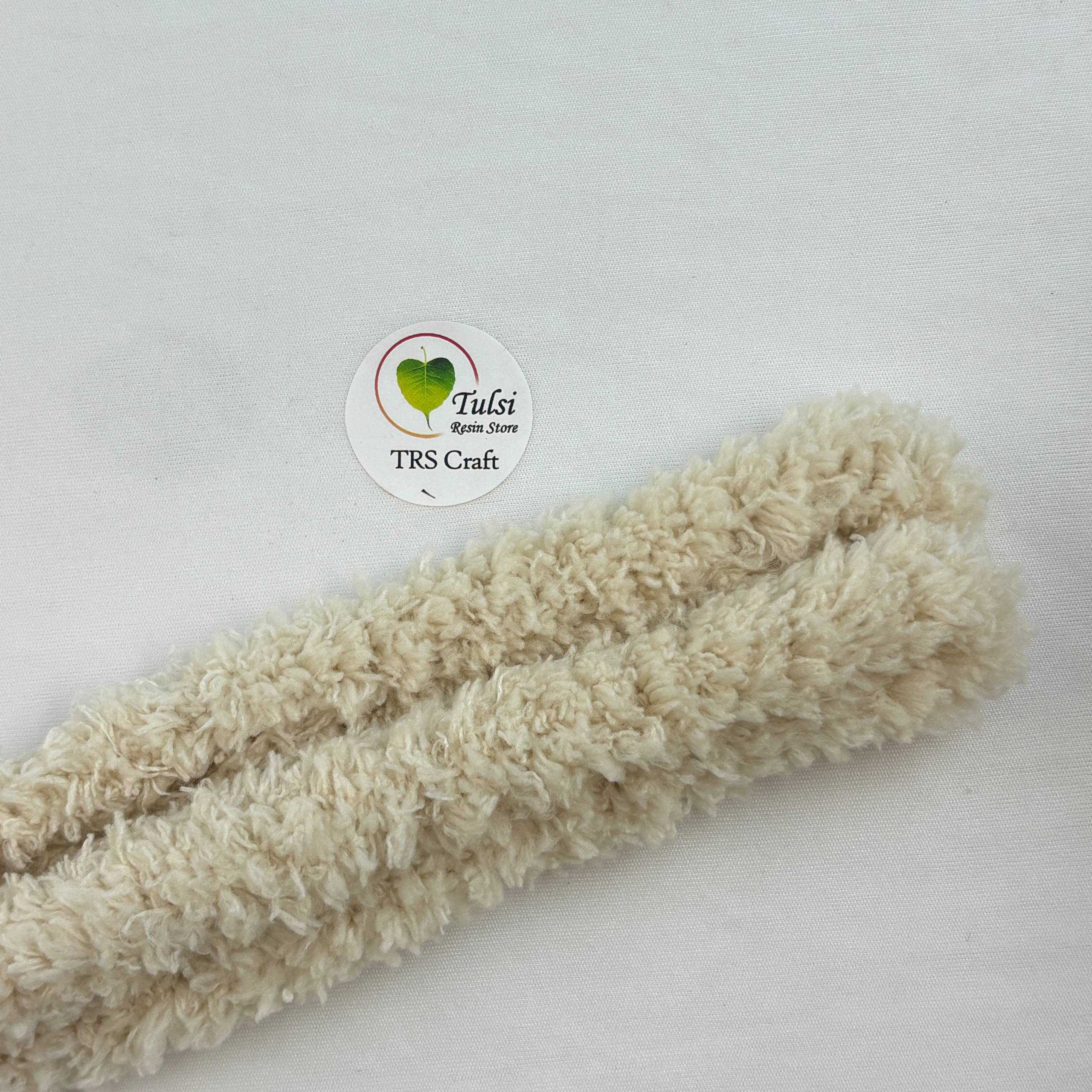 Coral Fleece Pipe Cleaners Dusty Cream Tulsi Resin Store