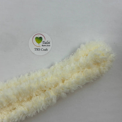 Coral Fleece Pipe Cleaners Cream Tulsi Resin Store
